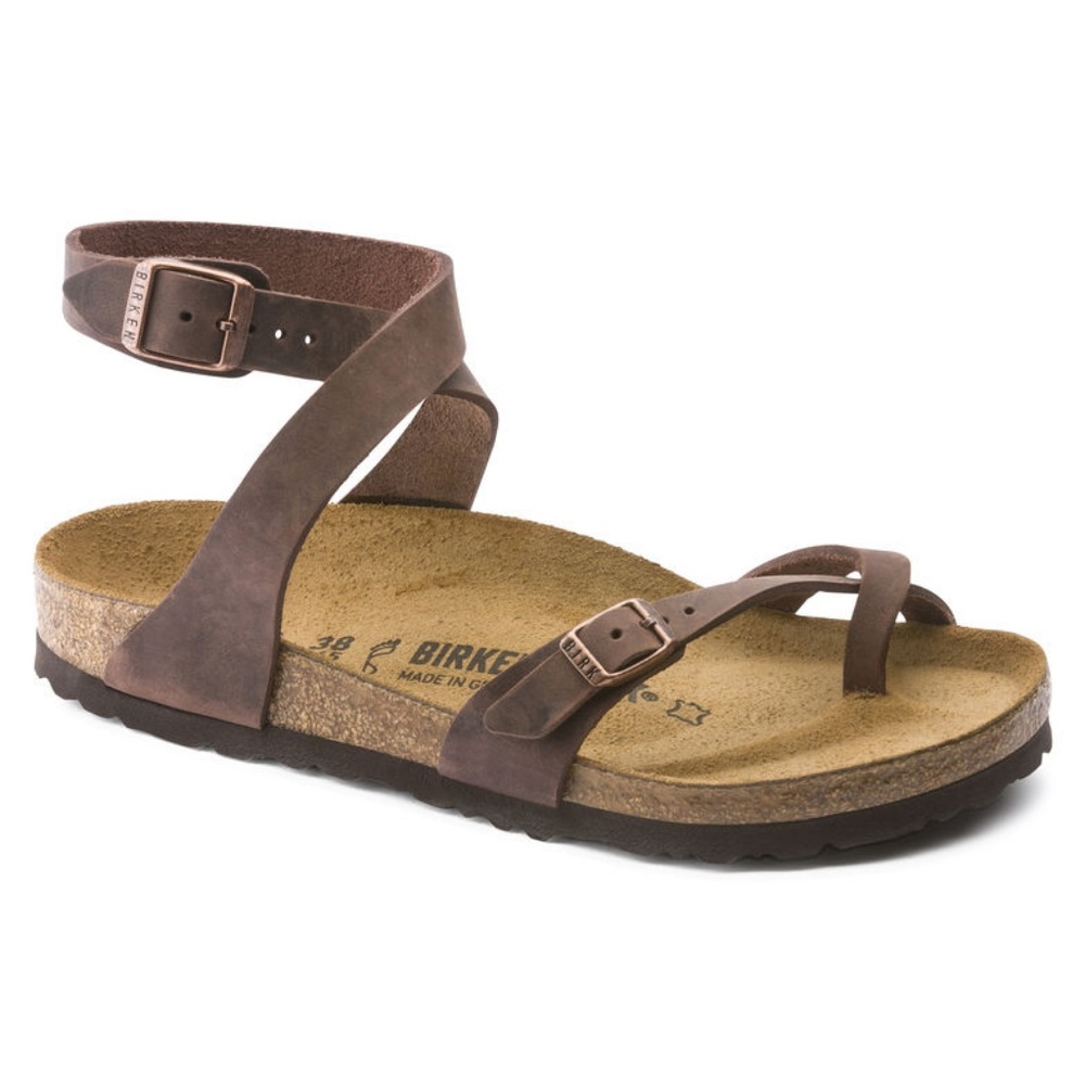 Birkenstock Yara sandals, habana